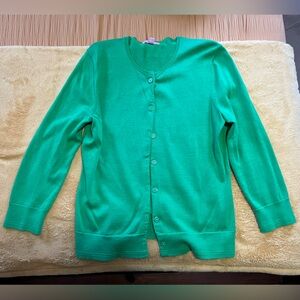 Green Lilly Pulitzer Cardigan